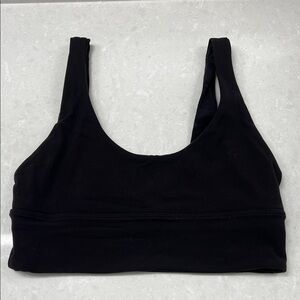 Lululemon Align bra reversible in Black/camo (size 6)